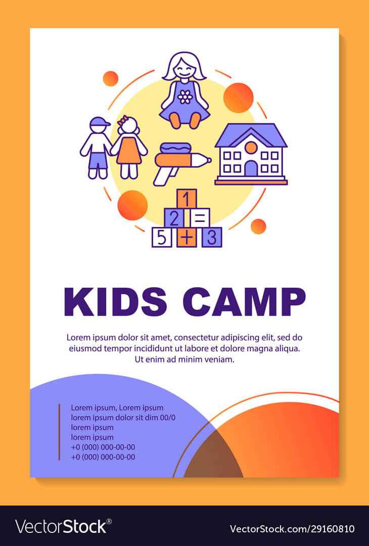 Summer Camp Brochure Template Free Download