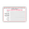 Amazing Medical Wallet Card Template – Air Media Design in Medical Alert Wallet Card Template