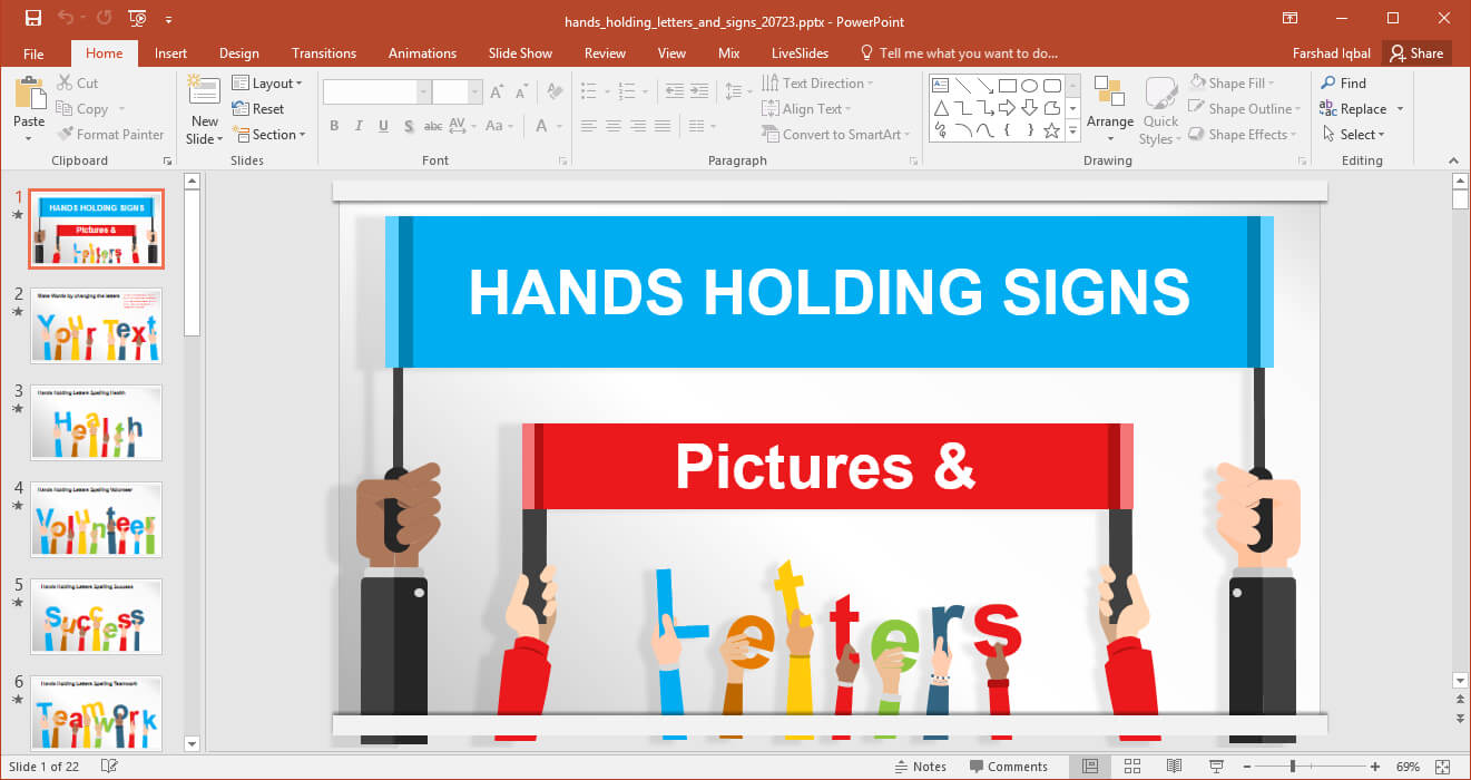 Animated Signboards Powerpoint Template For Powerpoint Replace Template