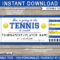 Any Occasion Tennis Gift Tickets Regarding Tennis Gift Certificate Template