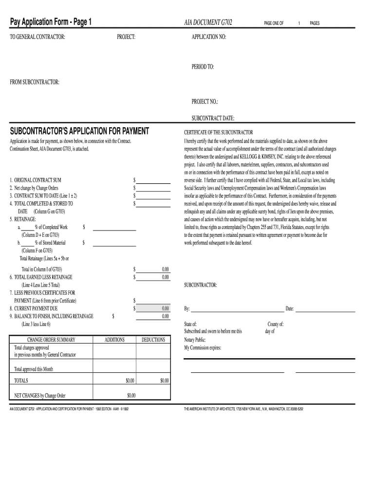 Application For Payment Template – Fill Online, Printable In Certificate Of Payment Template