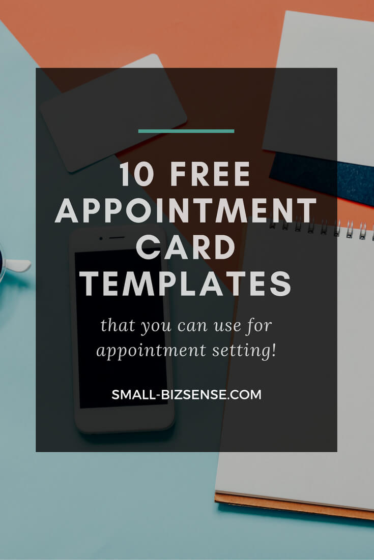 Appointment Card Template: 10 Free Resources For Small Pertaining To Medical Appointment Card Template Free