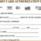 Are You At Risknot Using Credit Card Authorization Forms With Authorization To Charge Credit Card Template