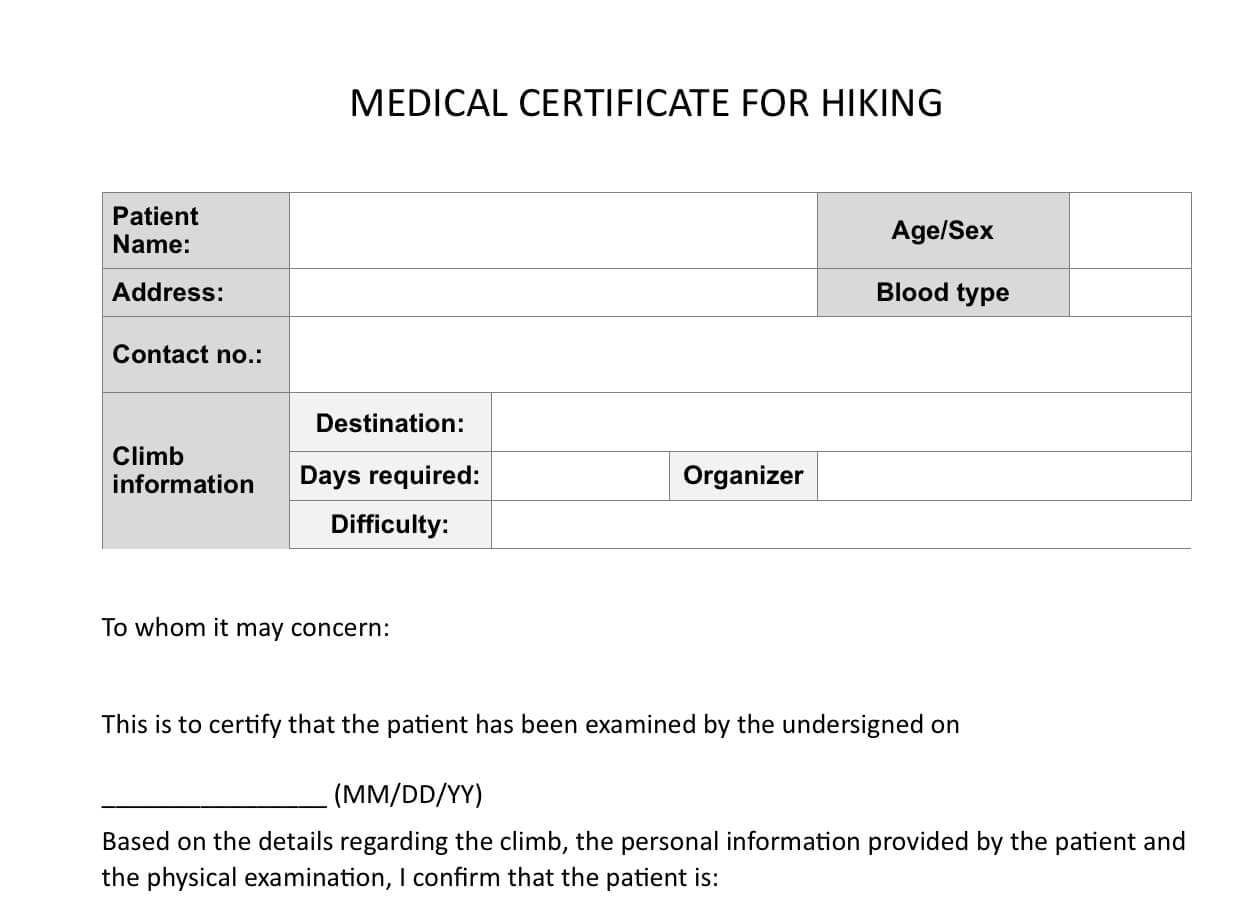 B177227 Medical Certificate Sample | Wiring Library In Fake Medical Certificate Template Download