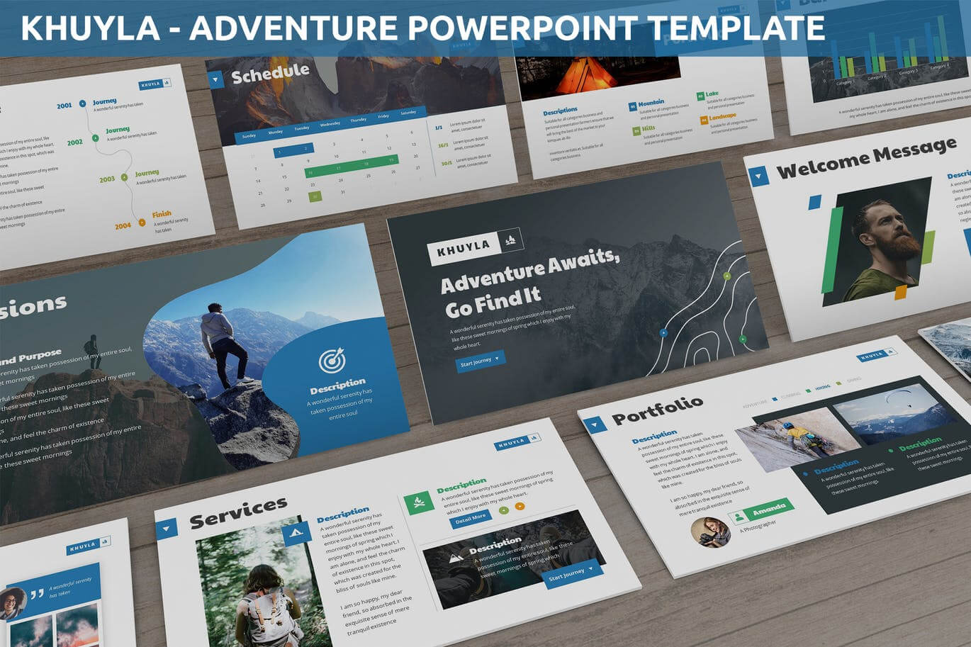 B178 Adventure Powerpoint Template – 2019 Best Powerpoint Intended For Powerpoint Templates Tourism