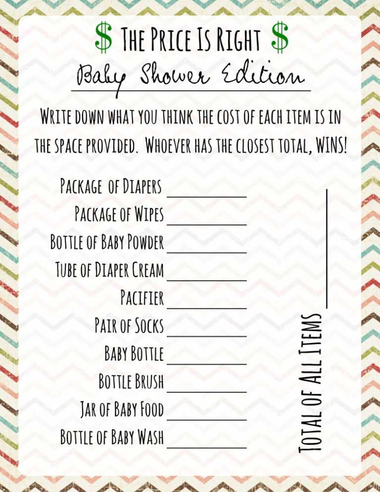 baby-shower-games-price-is-right-frugal-fanatic-regarding-price-is