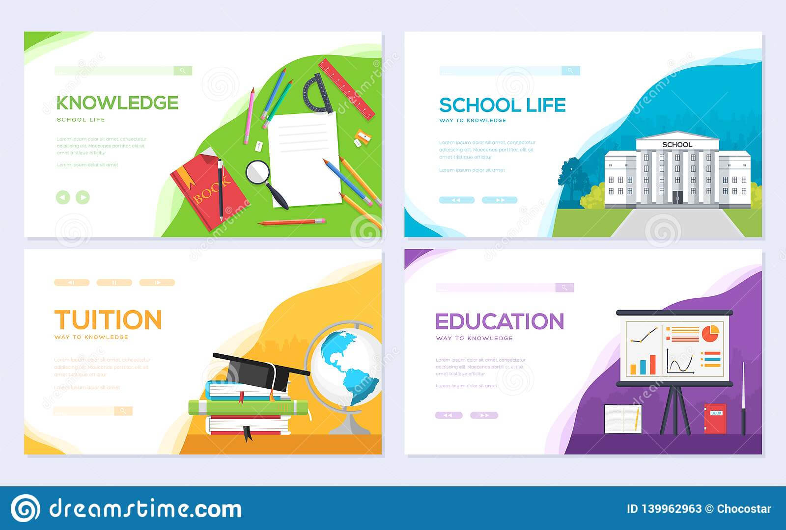 Back To School Information Brochure Card Set. Student Inside Student Brochure Template