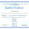 Baptism Certificate Template Word – Heartwork Regarding Christian Baptism Certificate Template