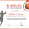 Basketball Awards Certificates – Calep.midnightpig.co Regarding Basketball Camp Certificate Template