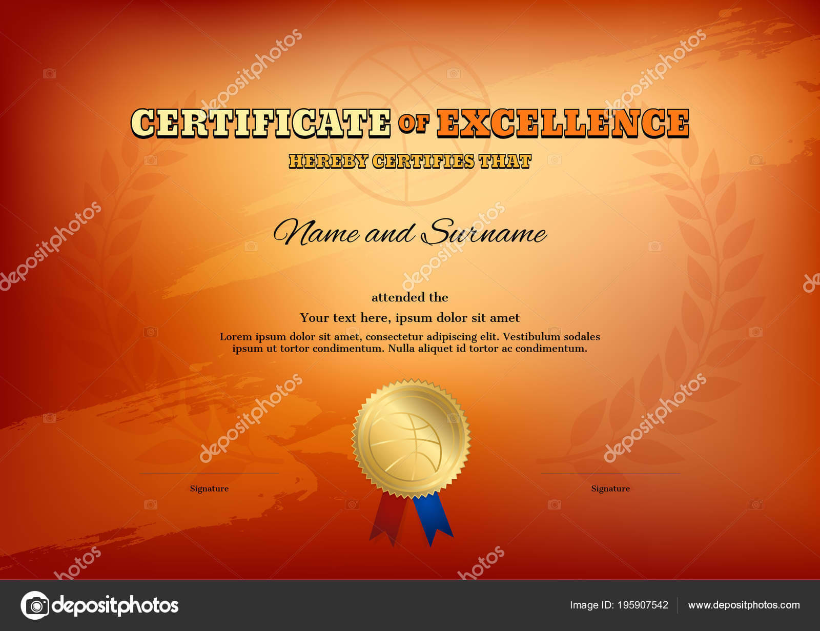 Basketball Camp Certificate Template | Certificate Template With Regard To Basketball Camp Certificate Template