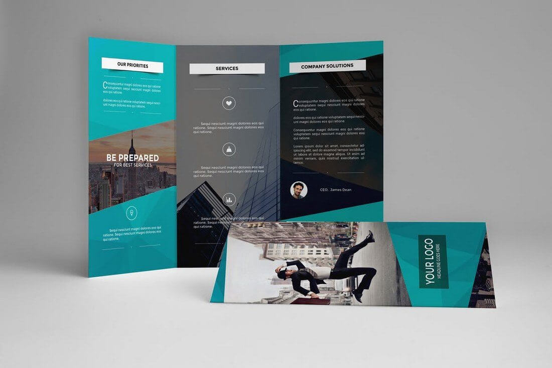 Best Brochure Templates – Calep.midnightpig.co With Good Brochure Templates