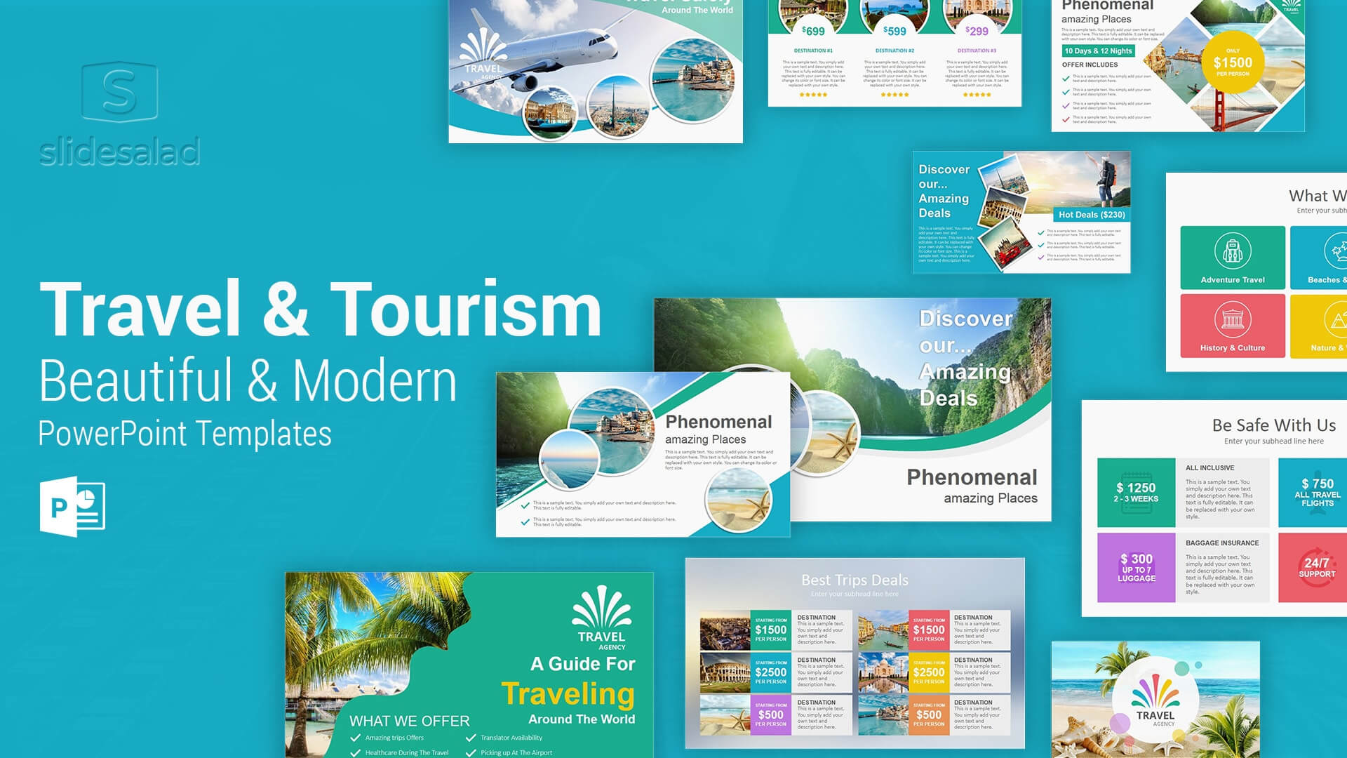 Best Modern Powerpoint Templates For 2020 – Slidesalad With Powerpoint Templates Tourism