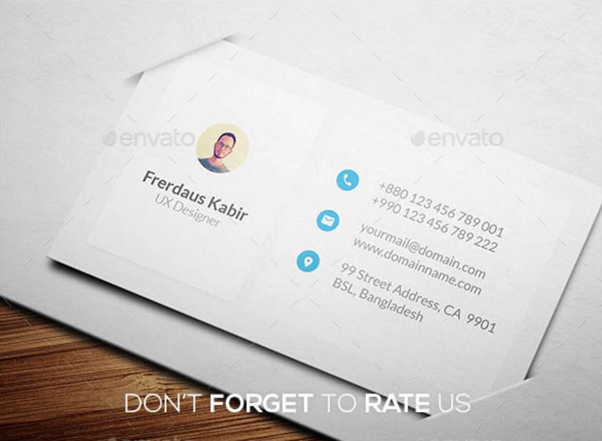 Best Personal Business Card Designs – Yeppe In Free Personal Business Card Templates
