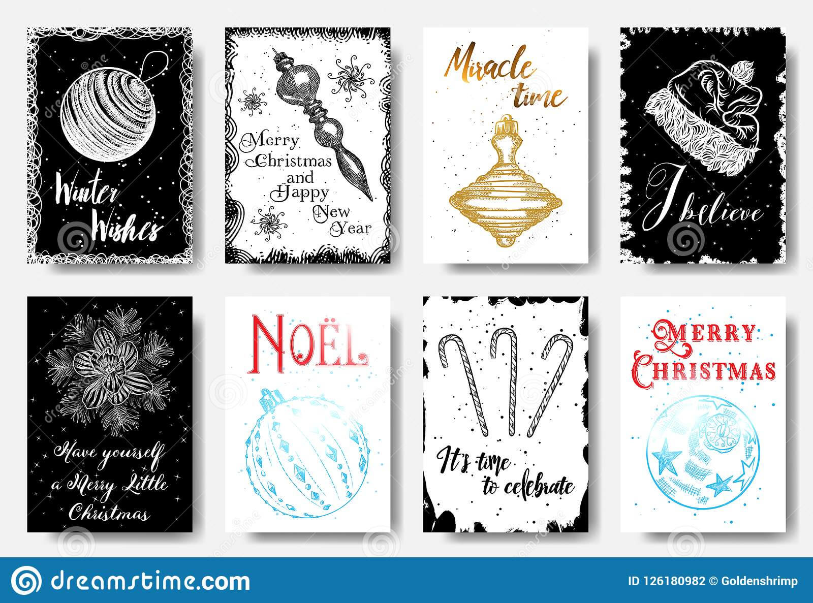 Big Set Of Creative Holiday Banner Templates. Christmas And With Holiday Card Email Template
