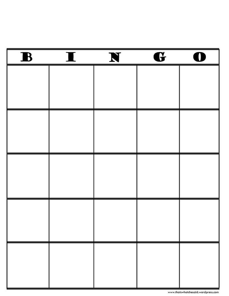 Bingo Board – Dalep.midnightpig.co Regarding Blank Bingo Card Template Microsoft Word