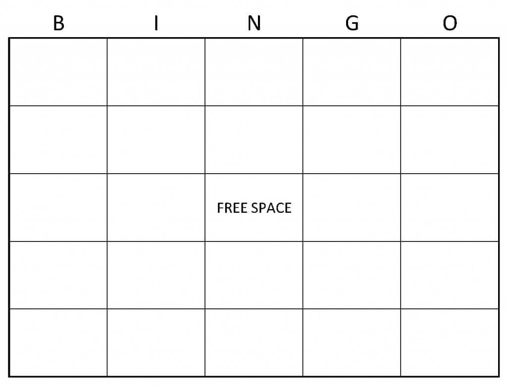 Bingo Card Templates - Calep.midnightpig.co Intended For Bingo Card Template Word