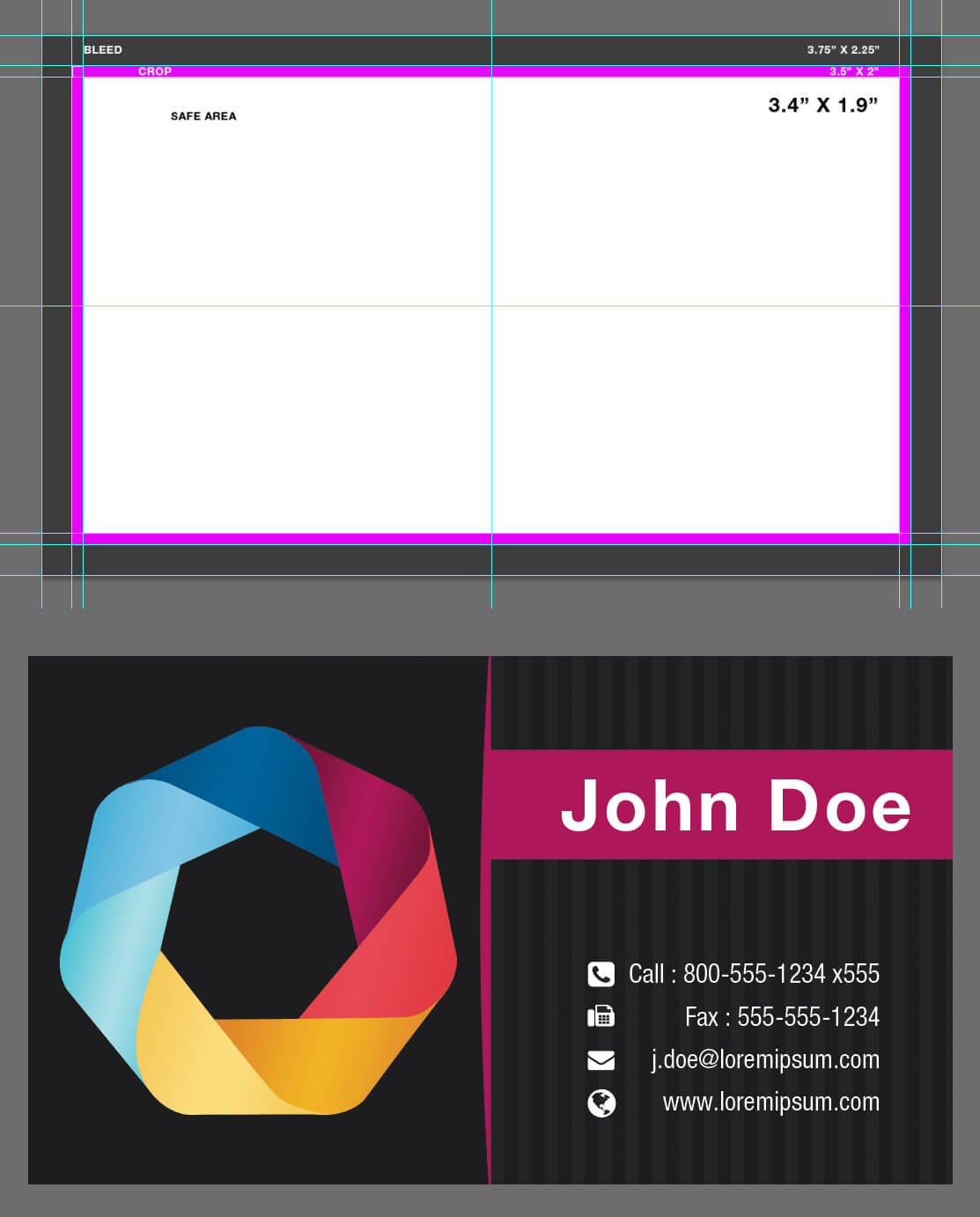 Blank Business Card Template Psdxxdigipxx On Deviantart With Regard To Photoshop Business Card Template With Bleed