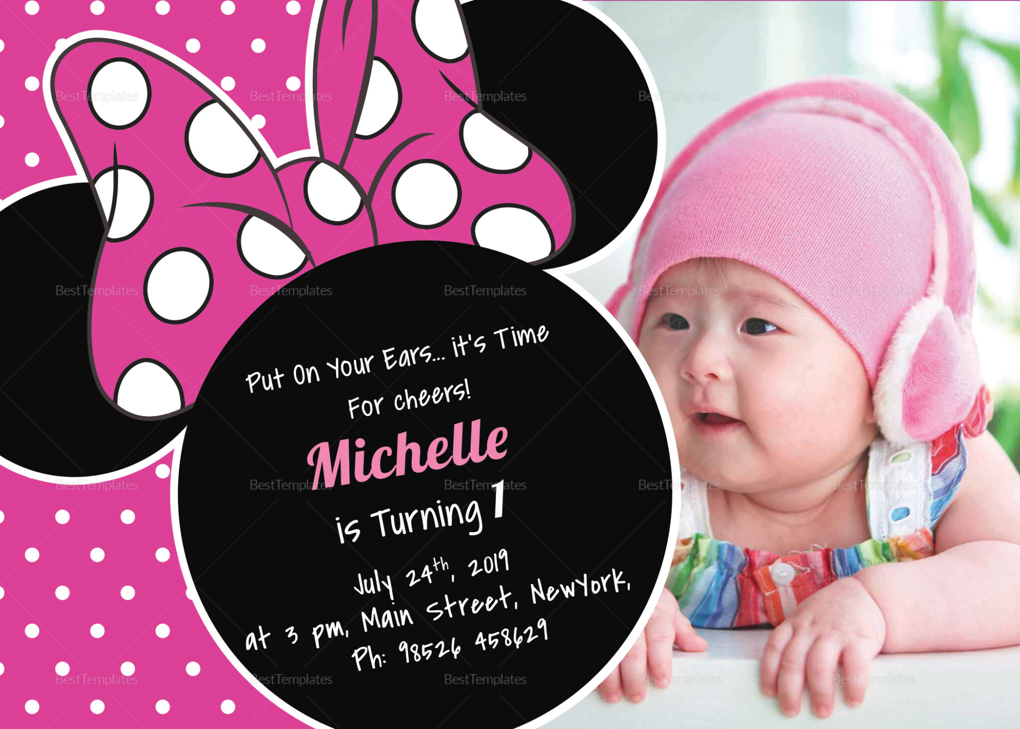 bright-minnie-mouse-birthday-invitation-card-template-within-minnie-mouse-card-templates