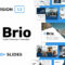 Brio Business Powerpoint Templatetemplates On Dribbble Intended For Tourism Powerpoint Template