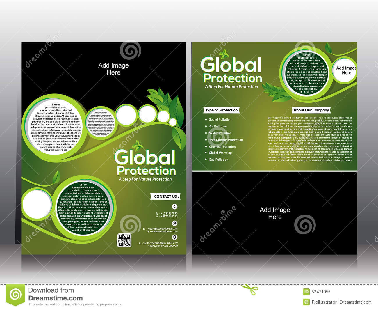 Brochure Template Illustrator Free Download | How To Design With Adobe Illustrator Brochure Templates Free Download