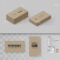 Brown Business Cards Template. Branding Mock Up With 3D Rotate.. For Transparent Business Cards Template