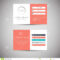 Business Card Stock Vector. Illustration Of Media With Regard To Photography Referral Card Templates