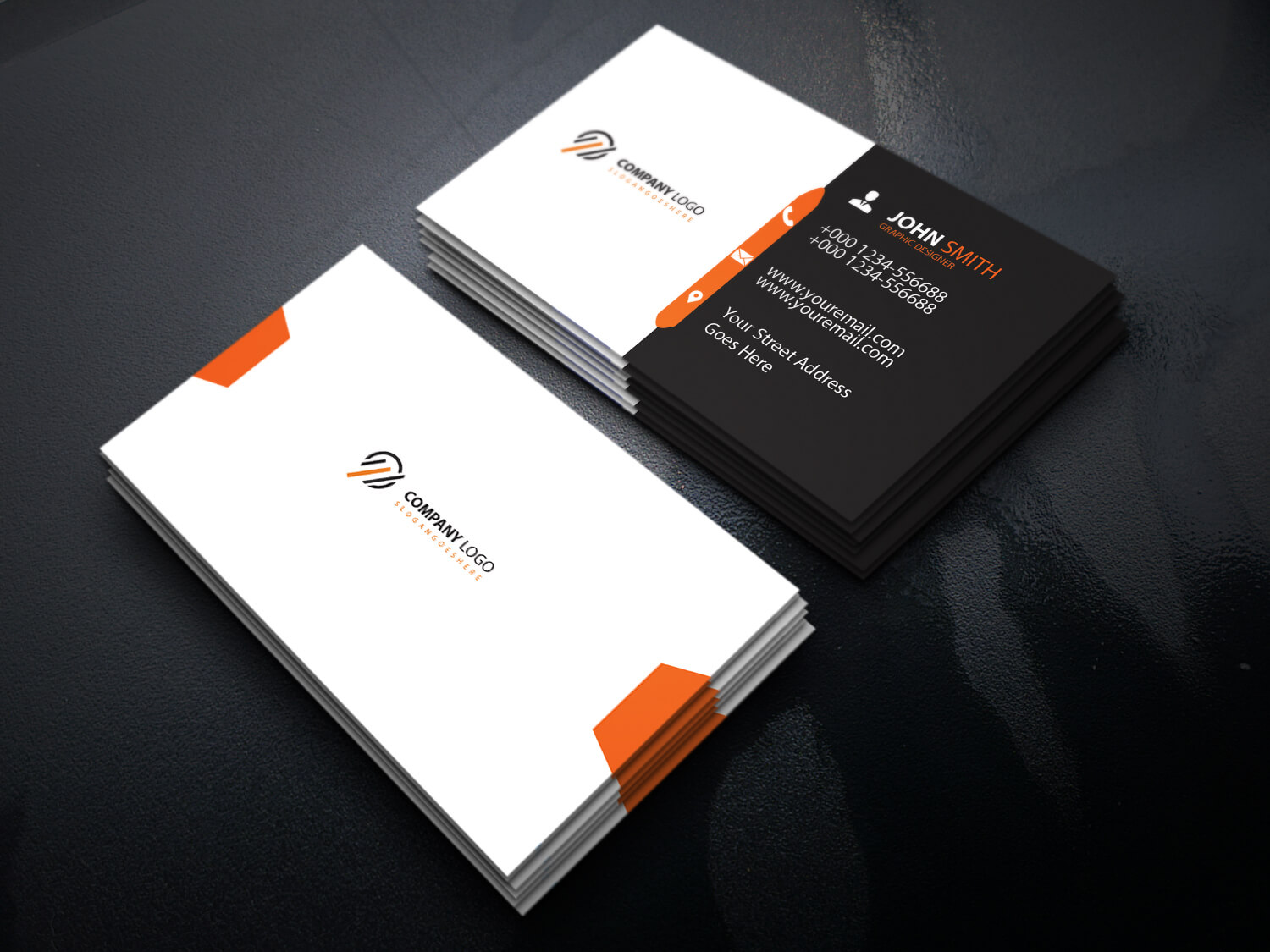 Business Card Template Free Download | Download Business Pertaining To Visiting Card Templates Psd Free Download