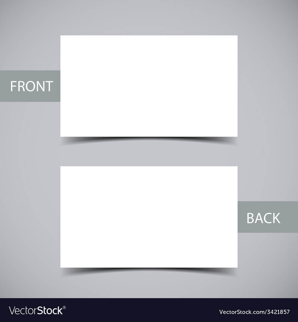 Business Card Template With Blank Business Card Template Download