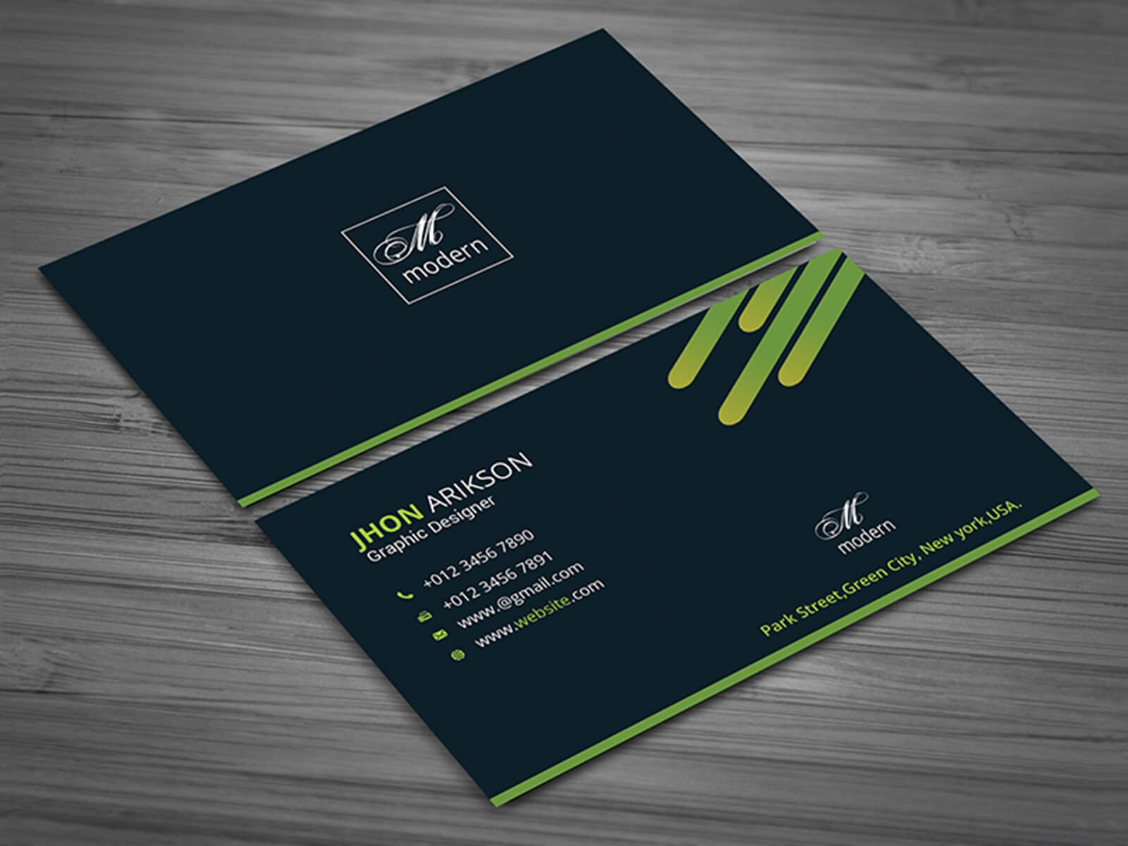 Business Card Templateakhtar Jahan On Dribbble Pertaining To Buisness Card Template
