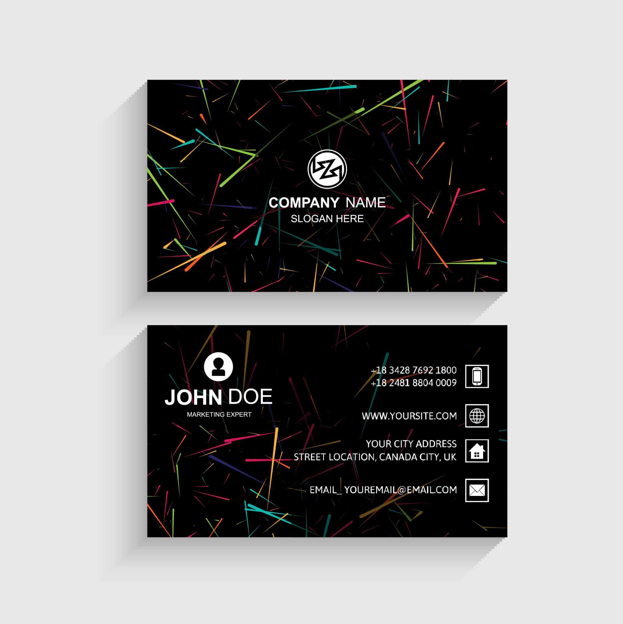 free business cards template maker