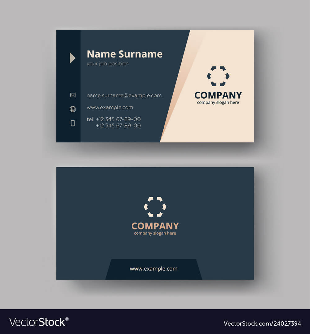Business Card Templates In Company Business Cards Templates