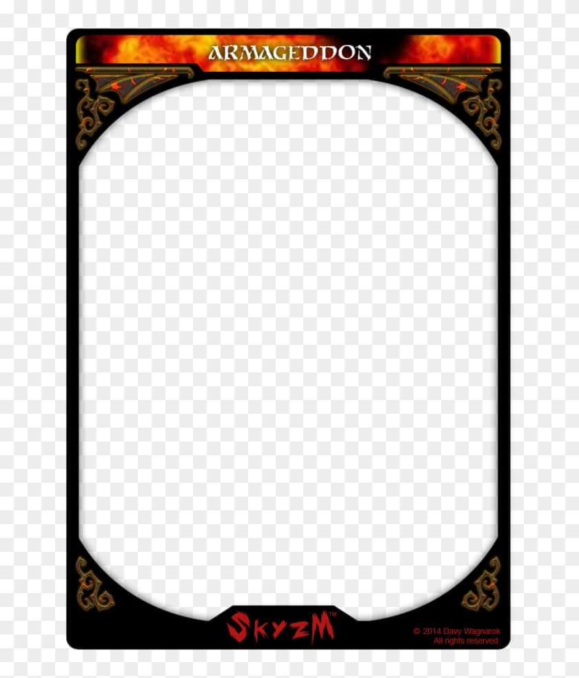 Card Template Png - Trading Card, Transparent Png - 774X1032 For Baseball Card Size Template
