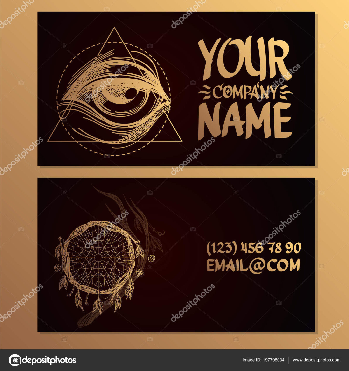 Cards Image Eye Catcher Dreams Templates Creating Business ...