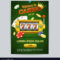 Casino Gambling Game Poster Card Template Regarding Football Betting Card Template