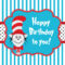 Cat In The Hat Greeting Card Template Vector Art & Graphics Intended For Dr Seuss Birthday Card Template
