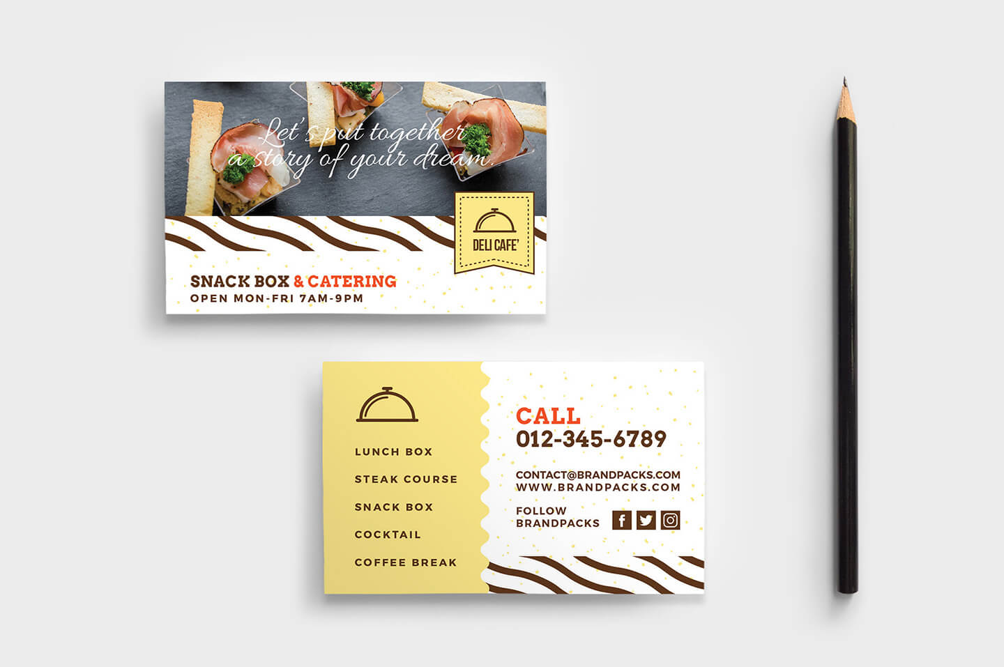 Catering Service Business Card Template – Psd, Ai & Vector Pertaining To Social Security Card Template Psd