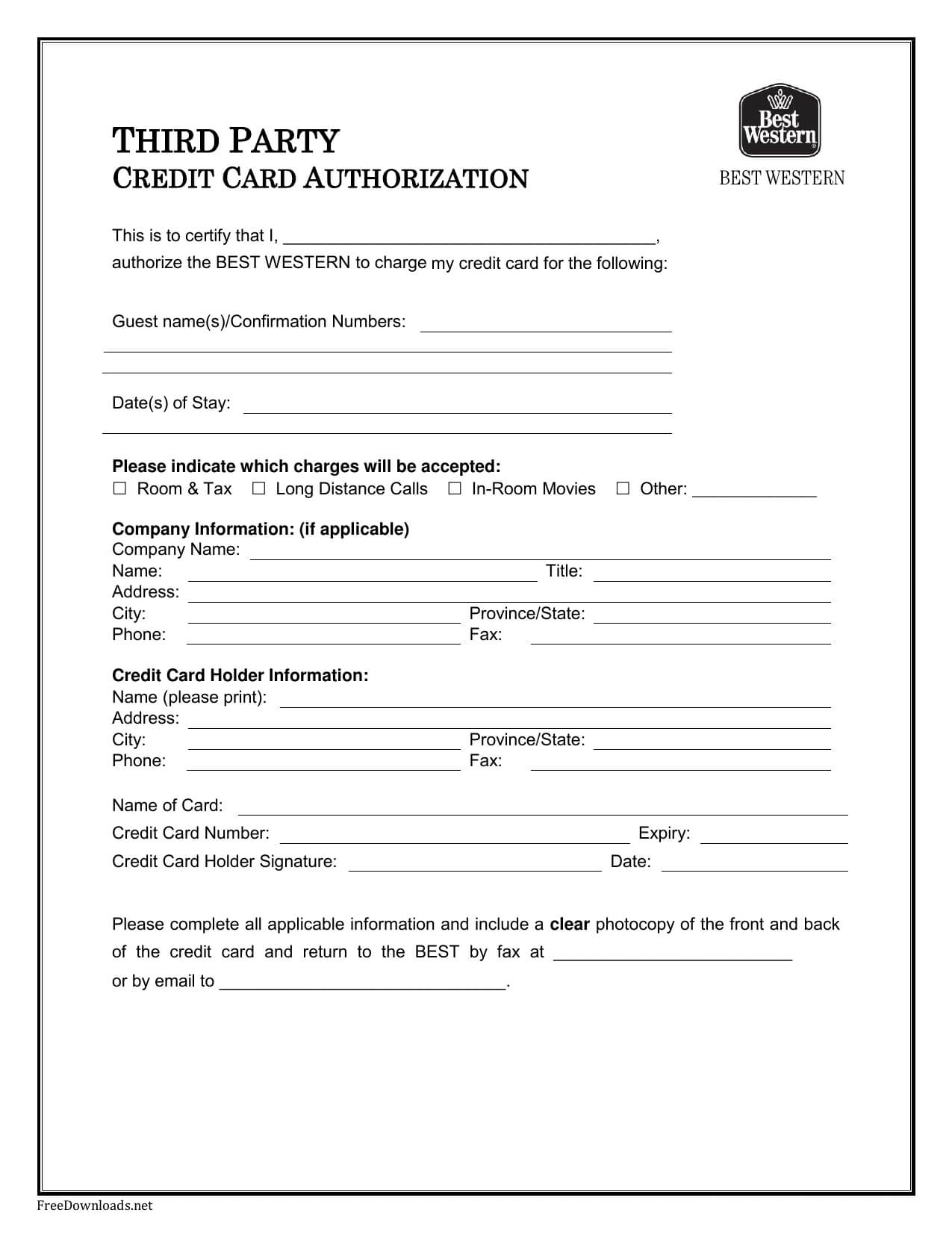 Cc Auth Form - Calep.midnightpig.co Inside Credit Card Billing Authorization Form Template