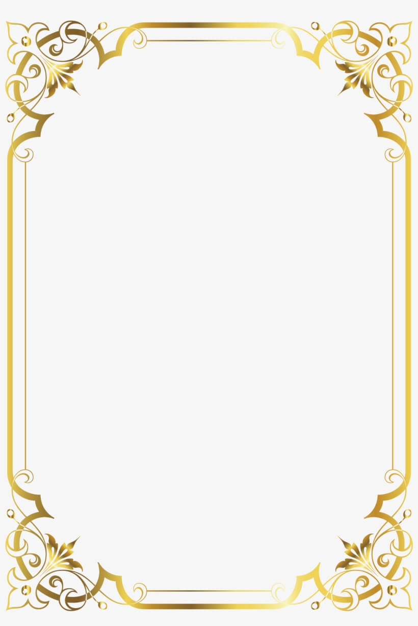 Certificate Border, Certificate Templates, Printable - Frame in Free ... Blank Certificate Templates For Word Free