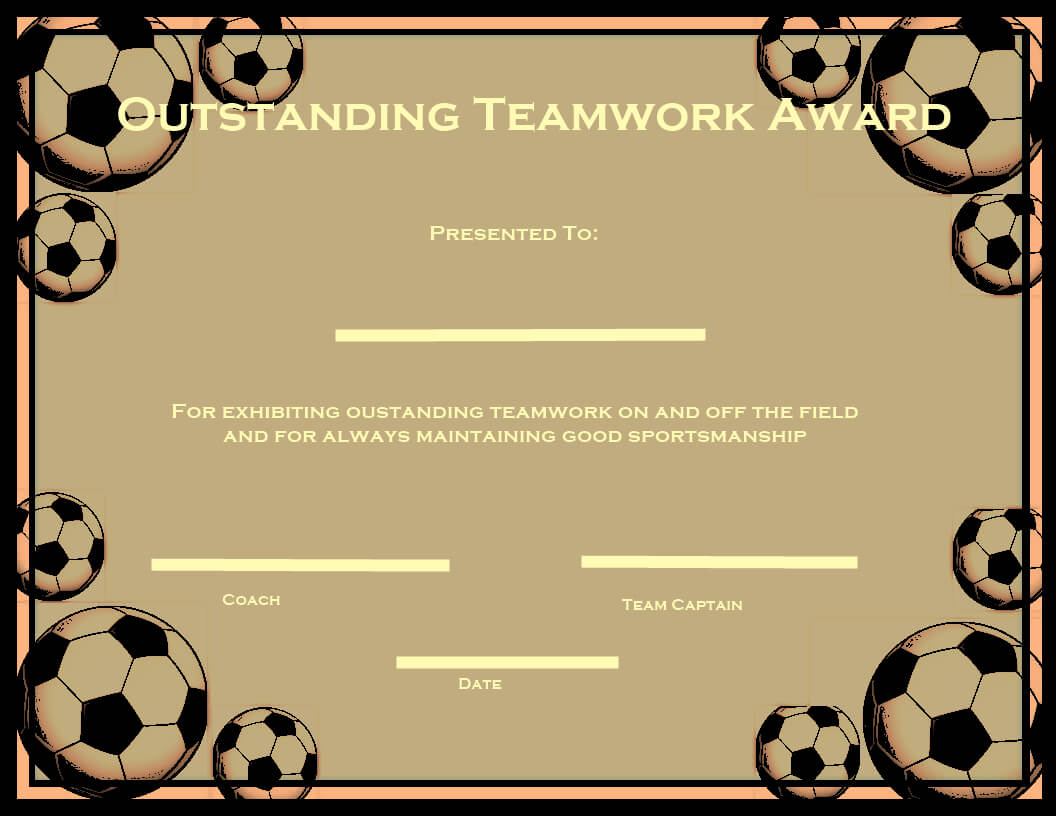 Certificate Clipart Football, Certificate Football With Regard To Soccer Award Certificate Templates Free