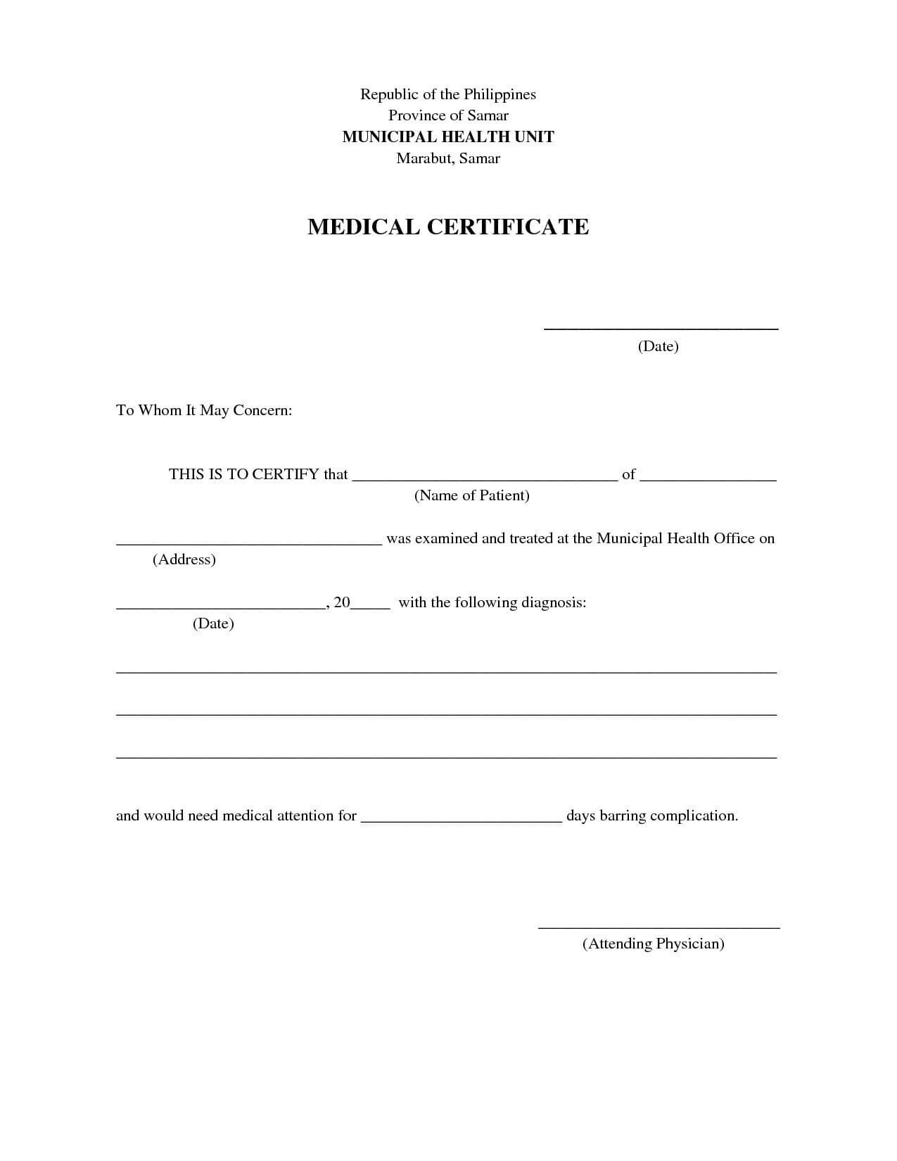 Certificate Clipart Medical Certificate, Certificate Medical Throughout Free Fake Medical Certificate Template