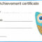 Certificate For Kid Template – Certificate Templates For Certificate Of Achievement Template For Kids