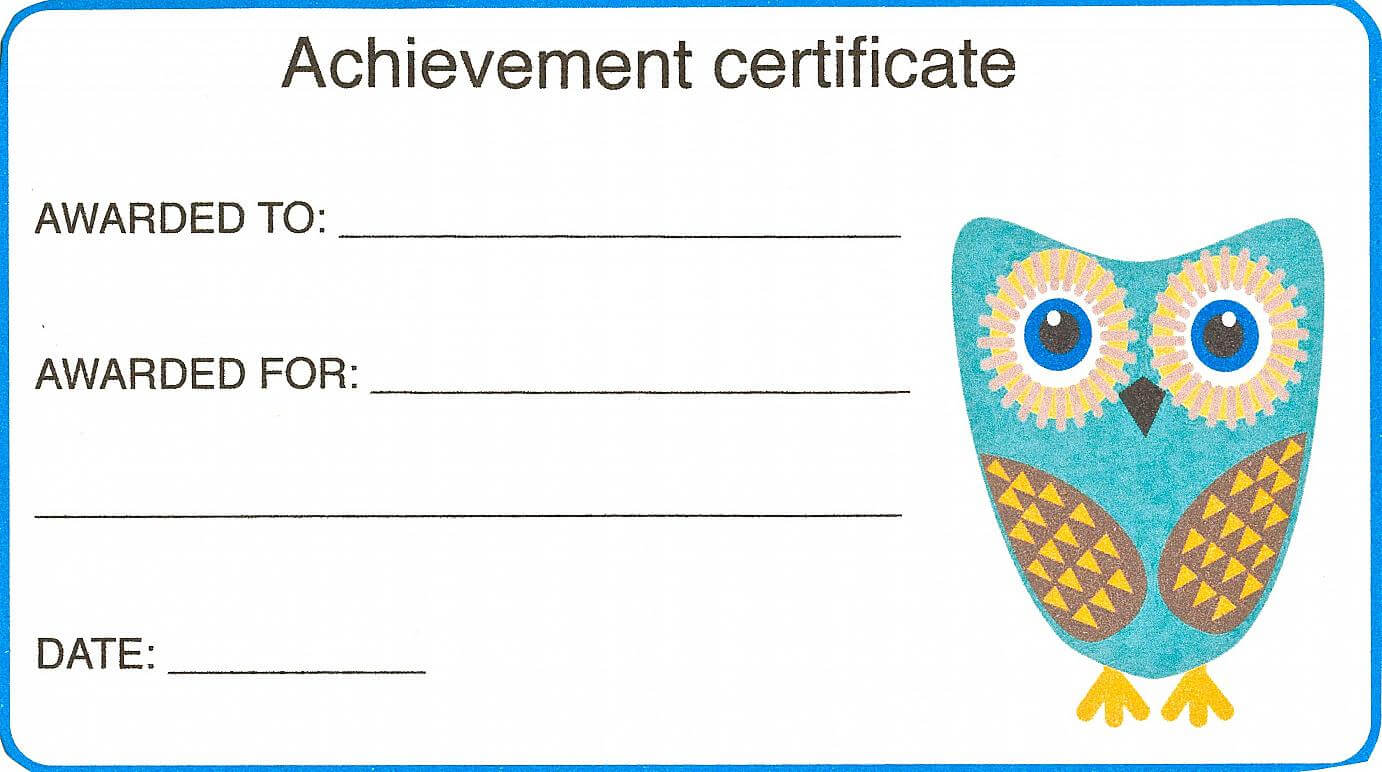 Certificate For Kid Template – Certificate Templates With Free Printable Blank Award Certificate Templates