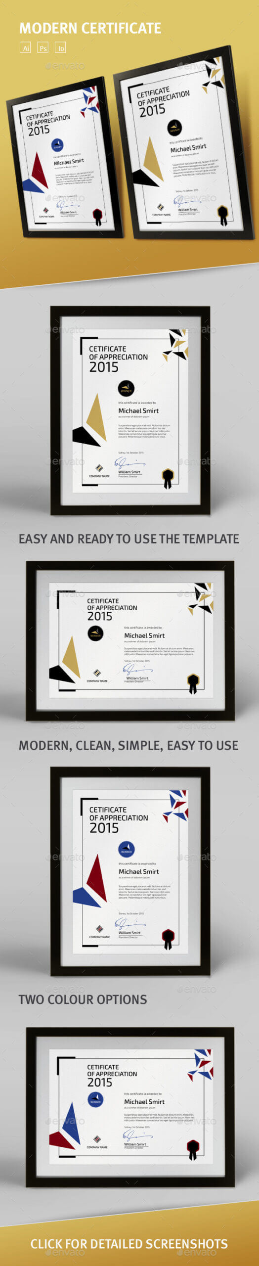 Certificate Graphics, Designs & Templates From Graphicriver Regarding Update Certificates That Use Certificate Templates