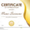 Certificate Of Appreciation Template Stock Vector Pertaining To Certificates Of Appreciation Template