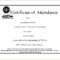 Certificate Of Attendance Template Word – Calep.midnightpig.co For Attendance Certificate Template Word