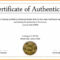 Certificate Of Authenticity Template – Calep.midnightpig.co With Regard To Certificate Of Authenticity Photography Template