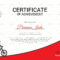 Certificate Of First Place Template Regarding First Place Certificate Template