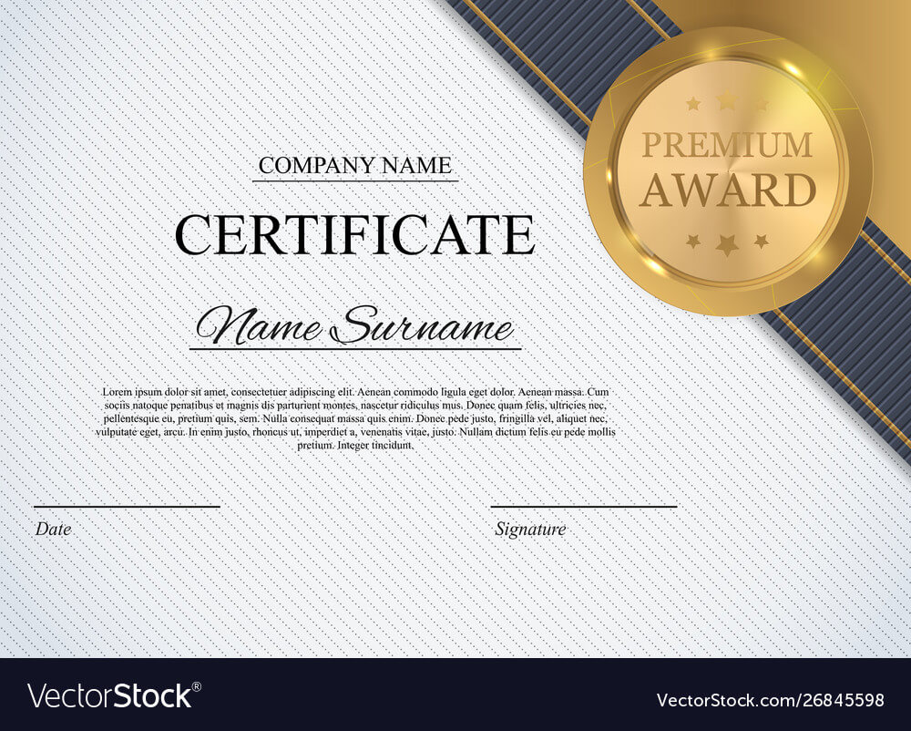 Certificate Template Background Award Diploma Regarding Winner Certificate Template