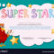 Certificate Template For Super Star For Star Naming Certificate Template