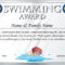 Certificate Template For Swimming Award Illustration For Free Swimming Certificate Templates